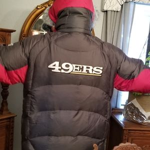 49ers NFL Field Jacket XL
